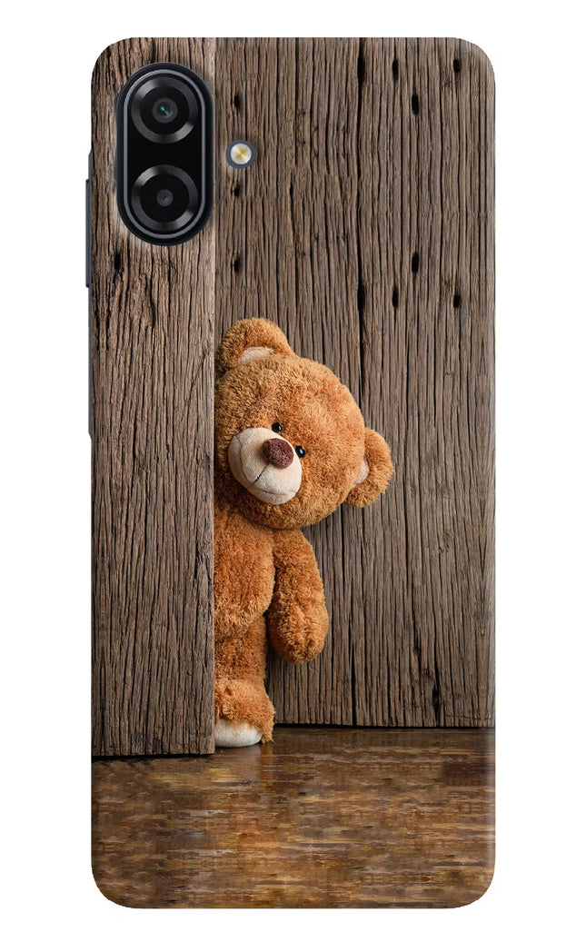Teddy Wooden Samsung A07 5G Back Cover