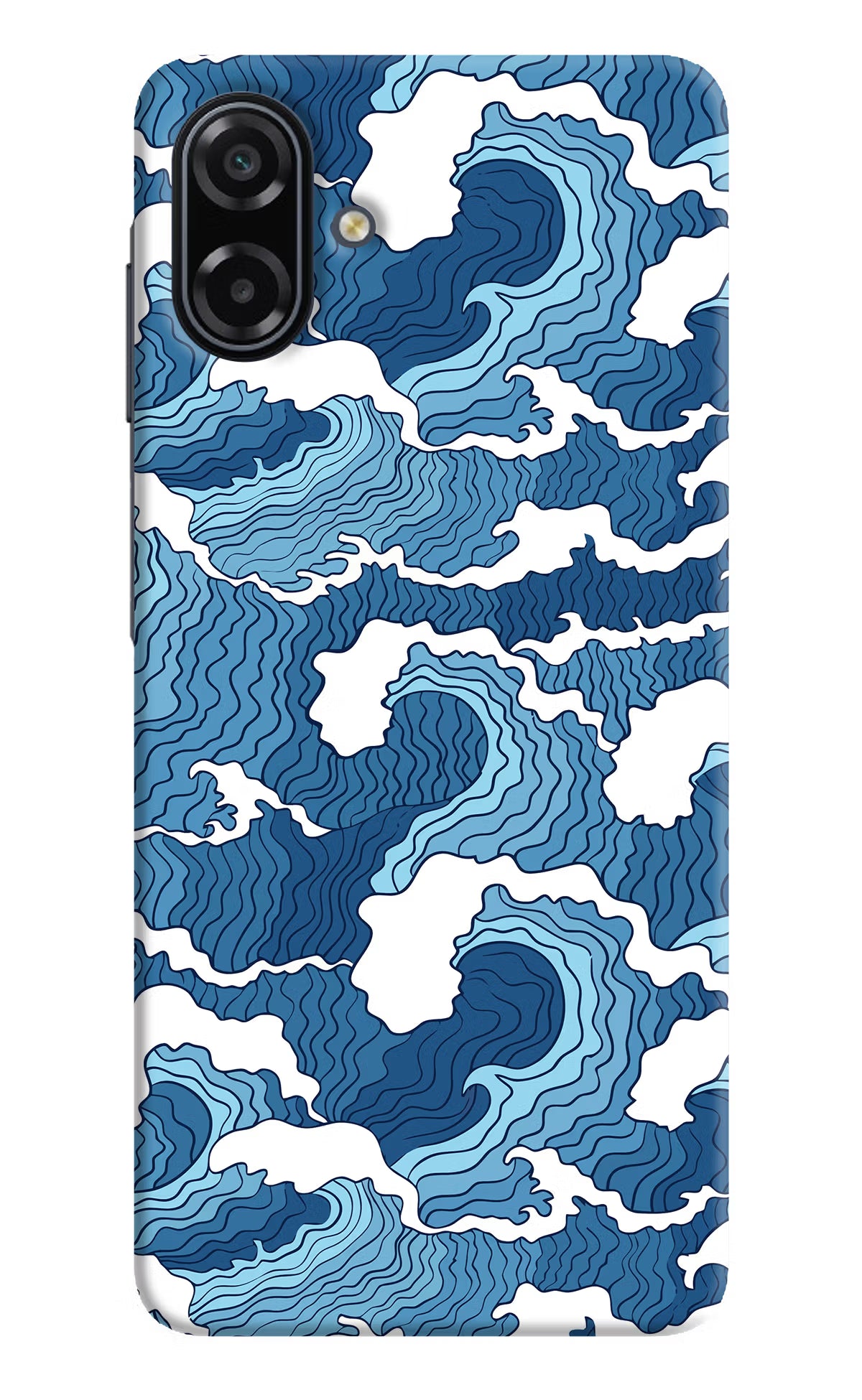Blue Waves Samsung A07 5G Back Cover