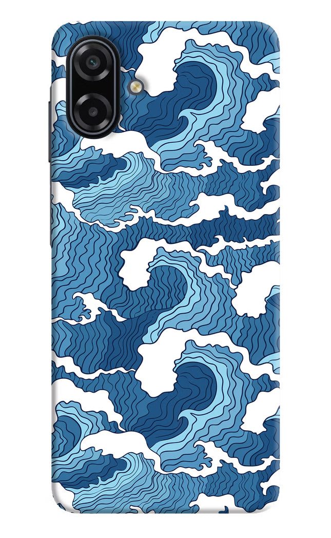 Blue Waves Samsung A07 5G Back Cover