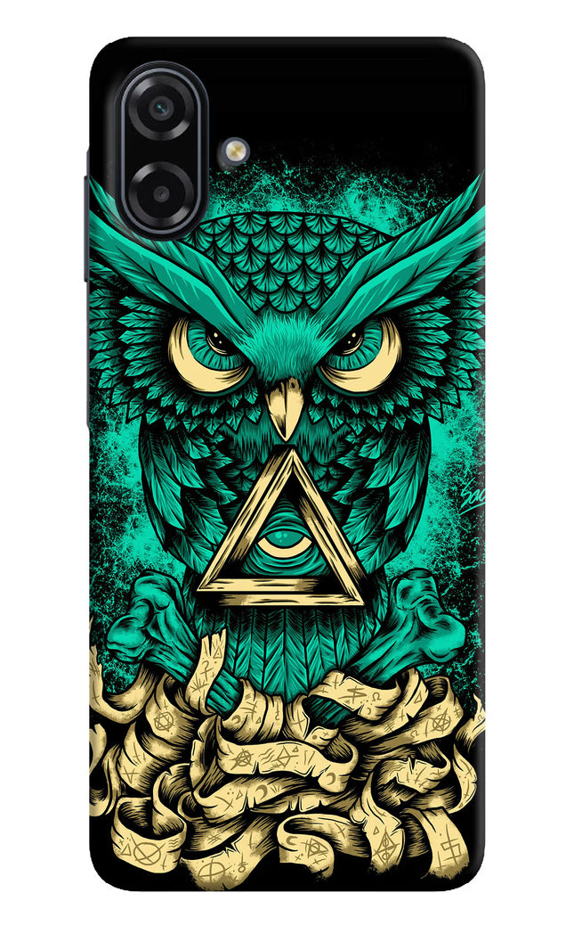 Green Owl Samsung A07 5G Back Cover
