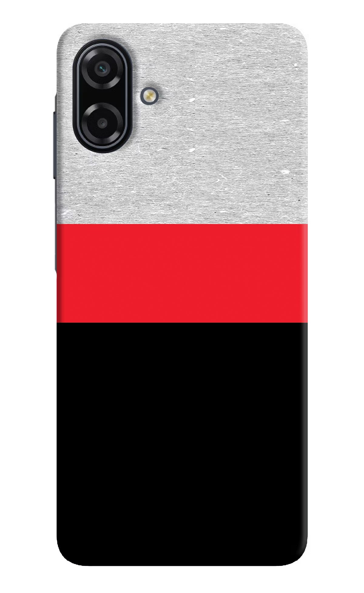 Tri Color Pattern Samsung A07 5G Back Cover