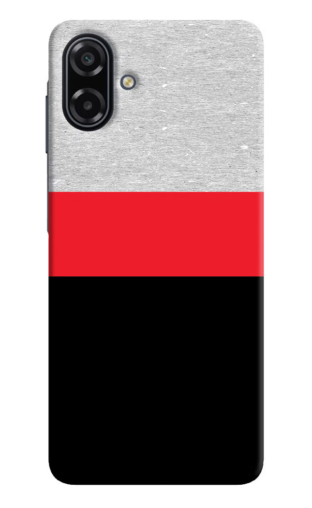Tri Color Pattern Samsung A07 5G Back Cover