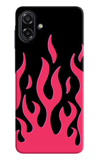 Fire Flames Samsung A07 5G Back Cover