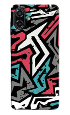 Geometric Graffiti Samsung A07 5G Back Cover