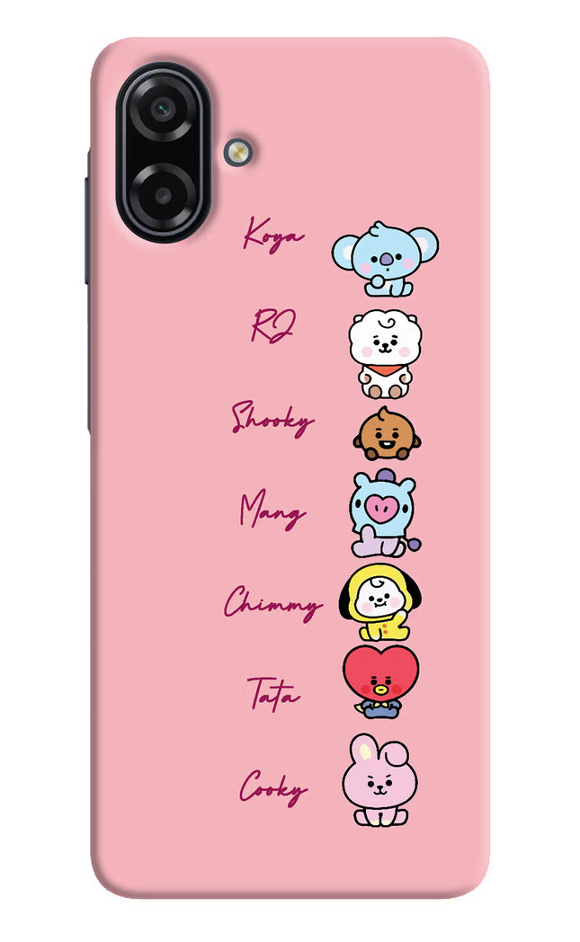 BTS names Samsung A07 5G Back Cover