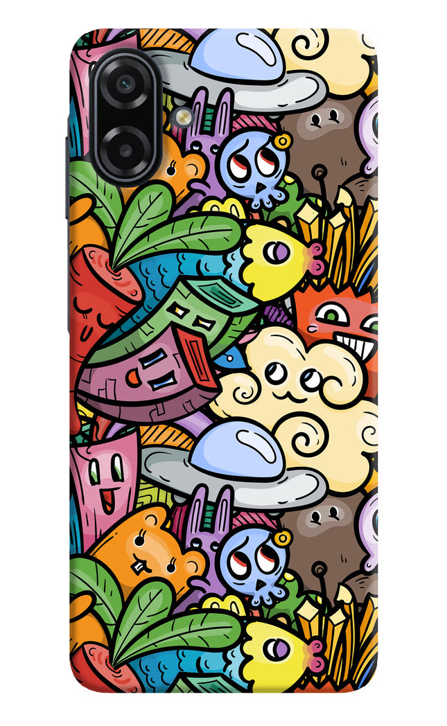 Veggie Doodle Samsung A07 5G Back Cover
