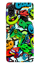 Game Doodle Samsung A07 5G Back Cover