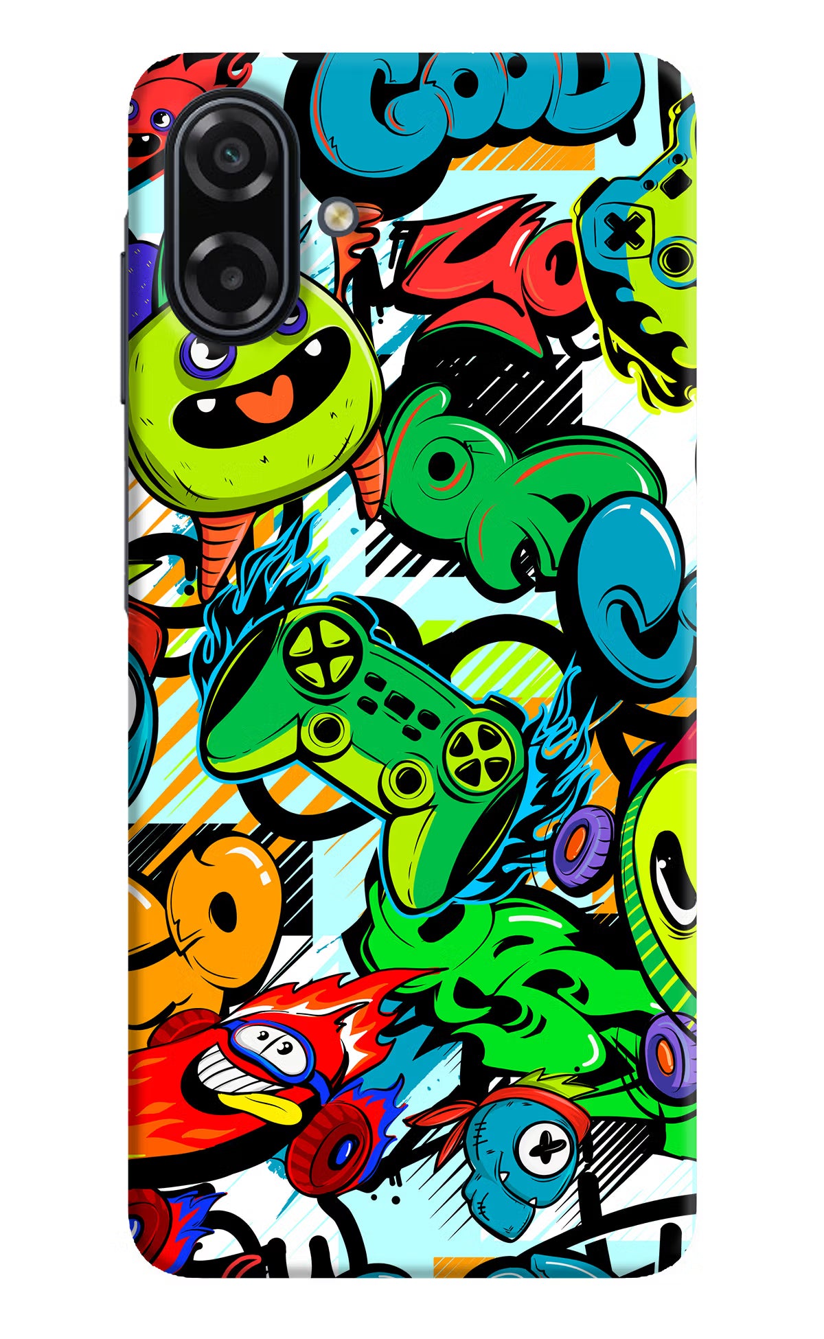 Game Doodle Samsung A07 5G Back Cover