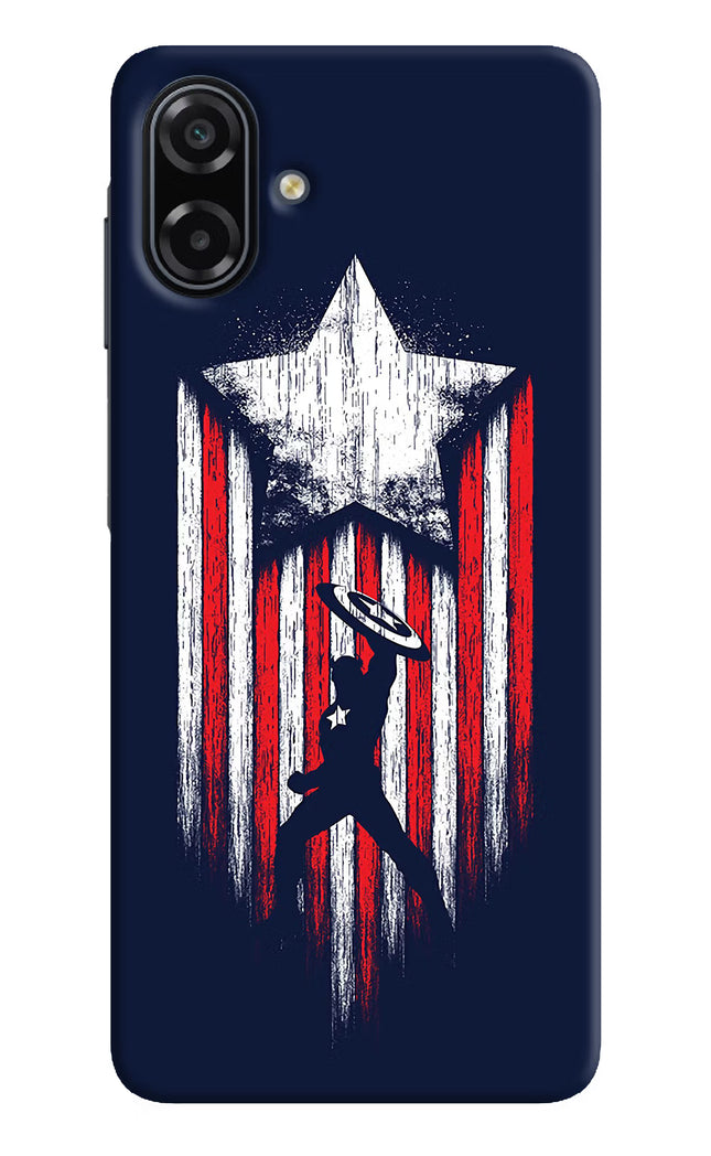 Captain America Marvel Art Samsung A07 5G Back Cover