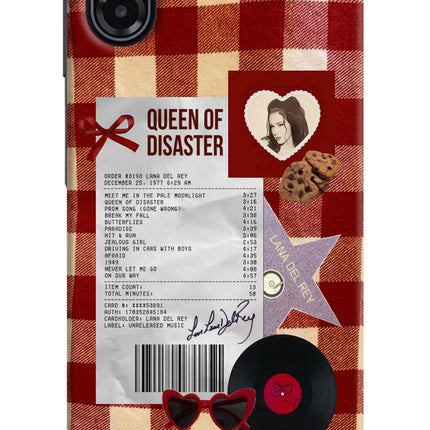 Queen of Disaster Samsung A07 5G Back Cover