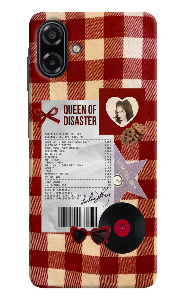 Queen of Disaster Samsung A07 5G Back Cover