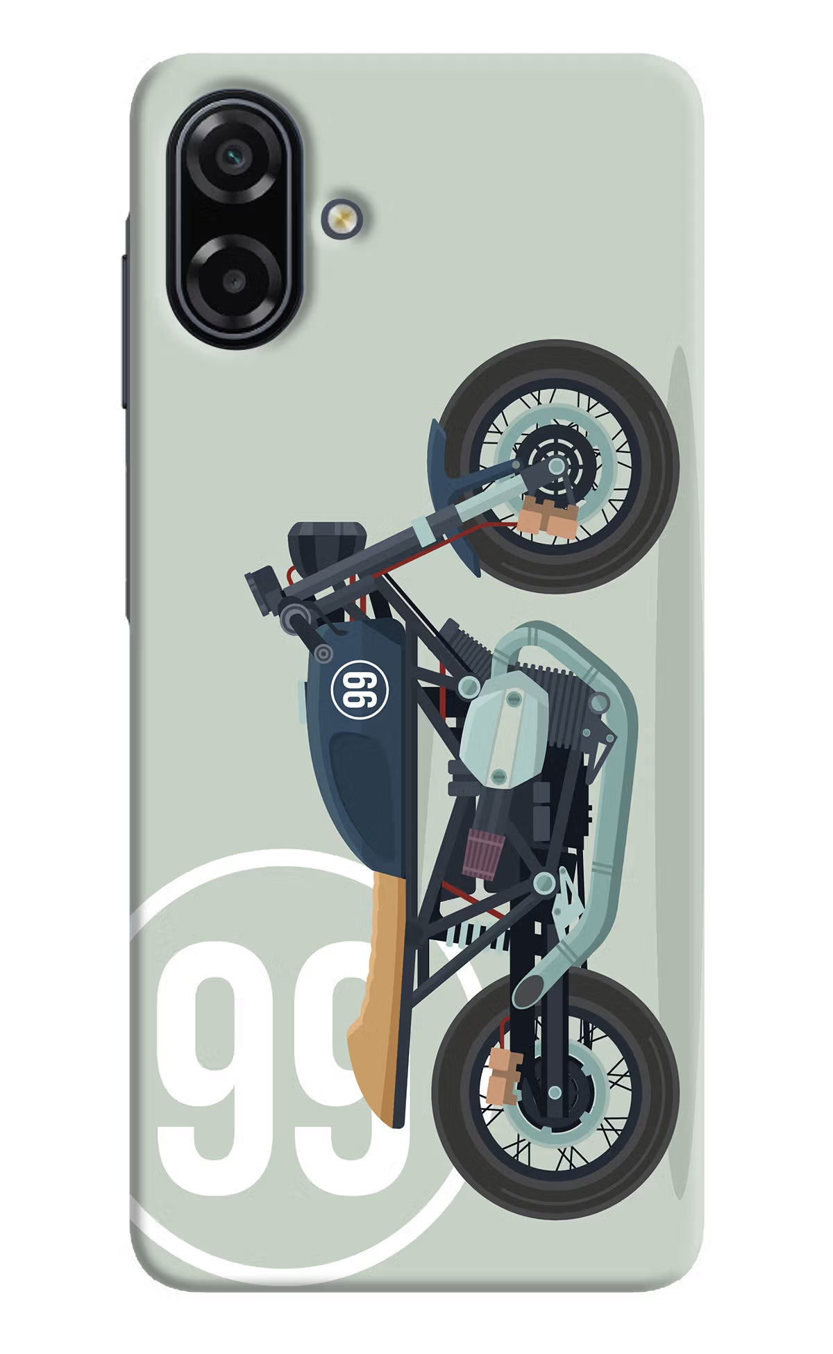 Classic Cafe Racer 99 Samsung A07 5G Back Cover