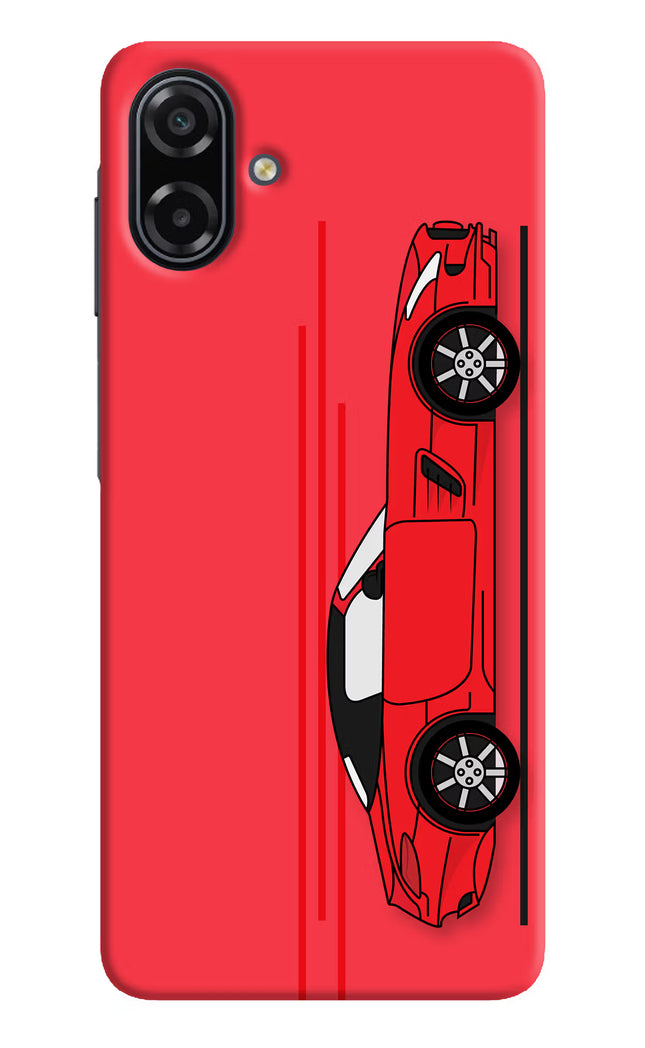 Red Velocity Samsung A07 5G Back Cover