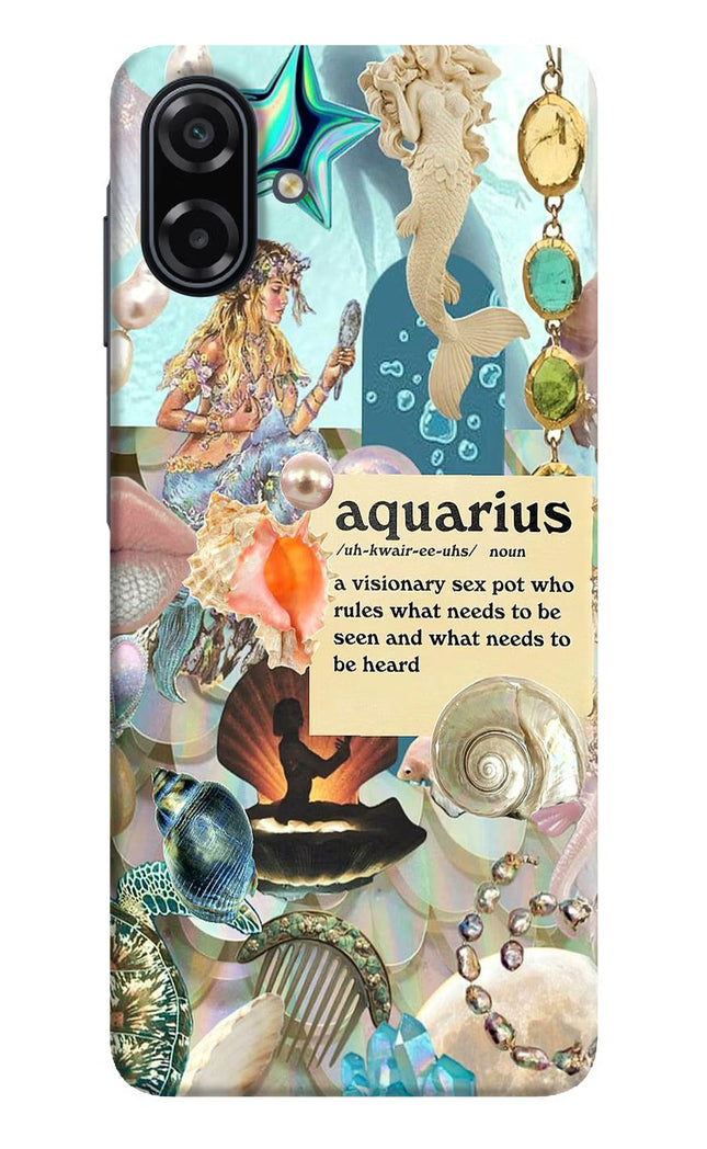 Aquarius Zodiac Samsung A07 5G Back Cover