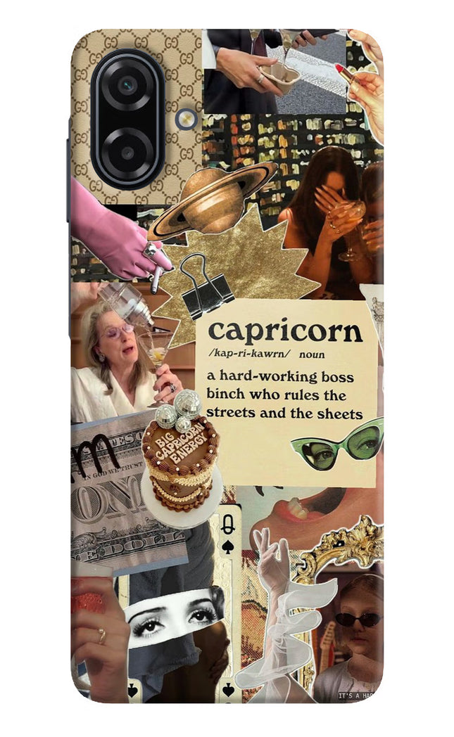 Capricorn Zodiac Samsung A07 5G Back Cover