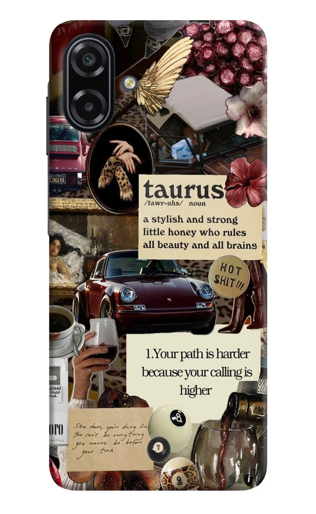 Taurus Zodiac Samsung A07 5G Back Cover