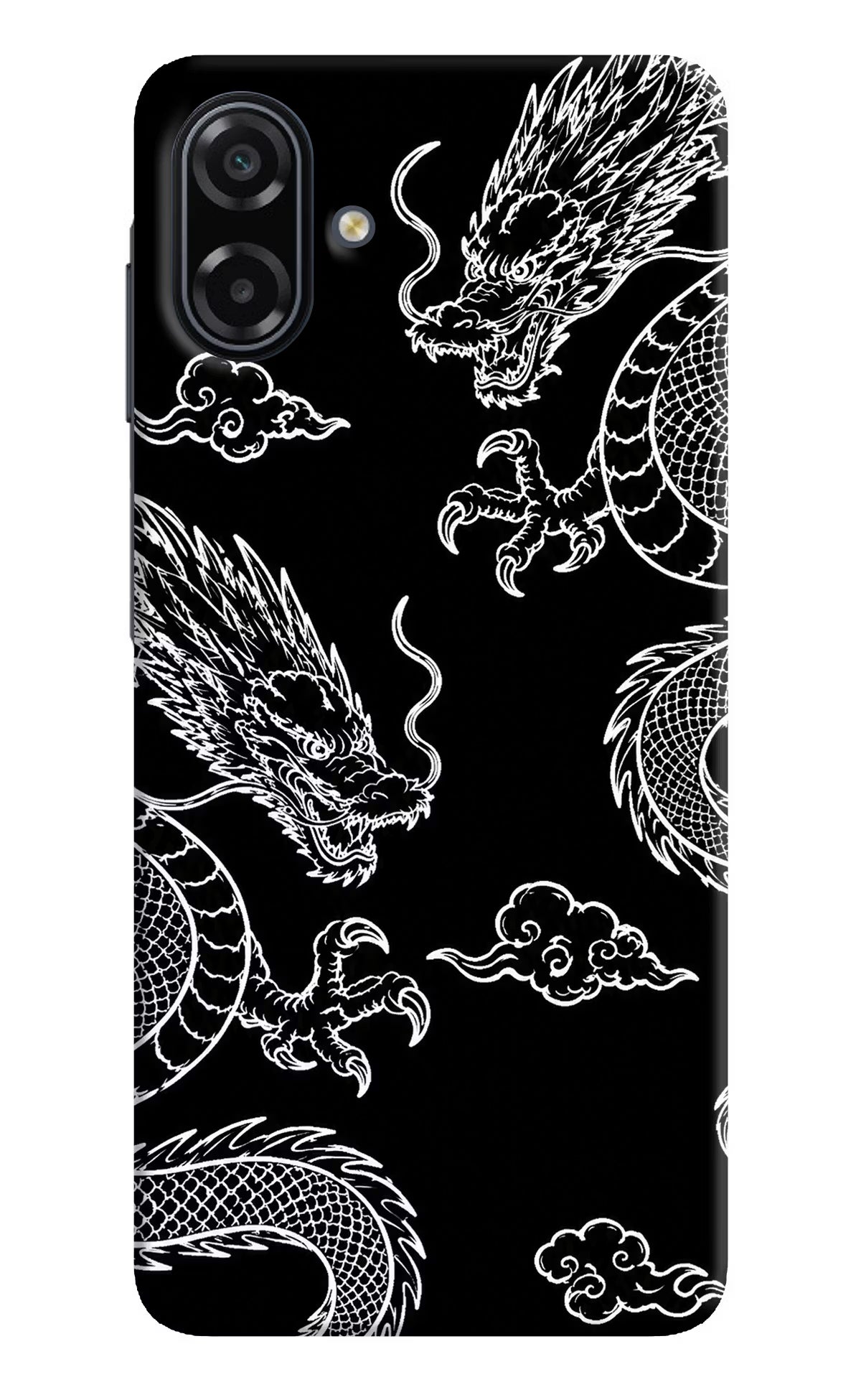 Twin Dragons Samsung A07 5G Back Cover