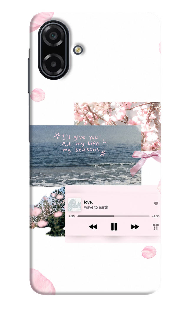 Wave to earth Samsung A07 5G Back Cover