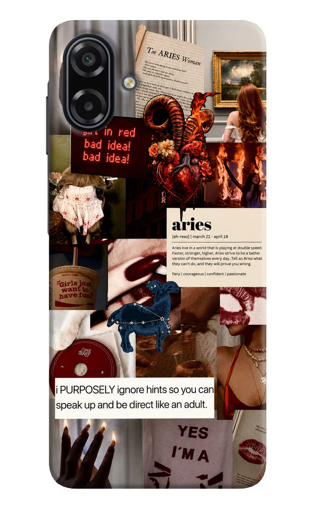 Zodiac Aries Samsung A07 5G Back Cover