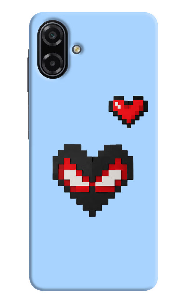 Peter Heart Samsung A07 5G Hard Case Back Cover by Casekaro