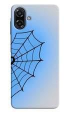 Blue Web Samsung A07 5G Hard Case Back Cover by Casekaro