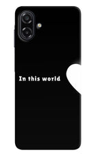 This World Samsung A07 5G Back Cover