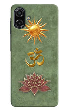 Om & Lotus Samsung A07 5G Back Cover