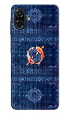 Koi Blue Samsung A07 5G Hard Case Back Cover by Casekaro