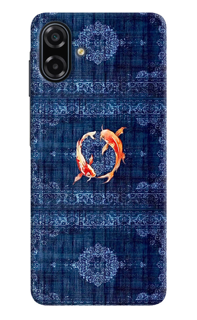 Koi Blue Samsung A07 5G Hard Case Back Cover by Casekaro