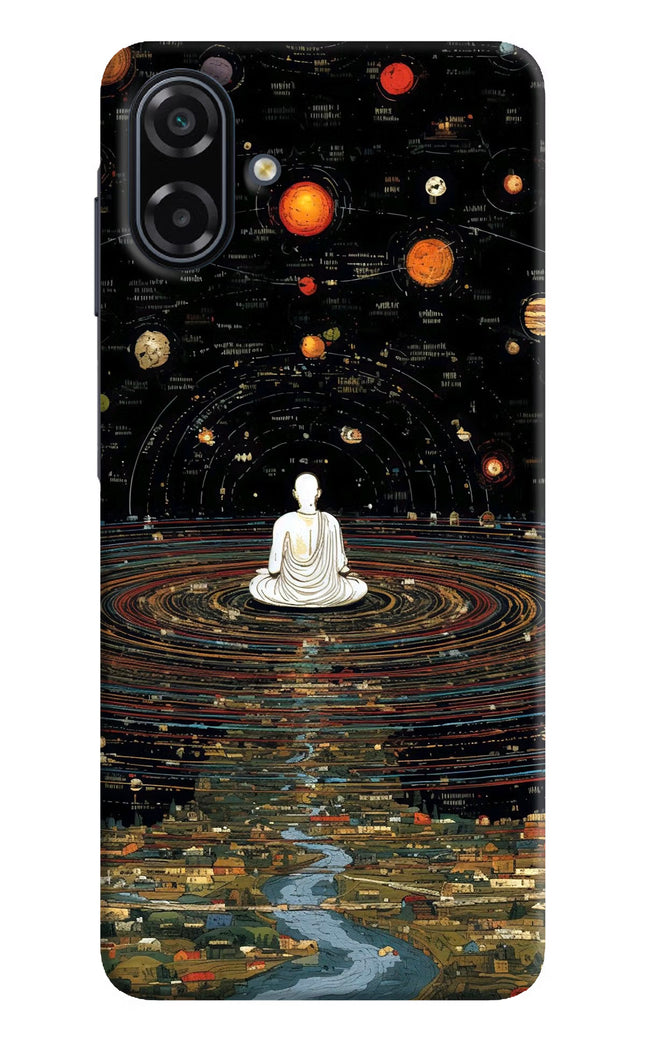 Space Monk Samsung A07 5G Hard Case Back Cover by Casekaro