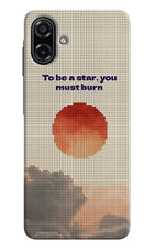 Pixel Sun Samsung A07 5G Hard Case Back Cover by Casekaro
