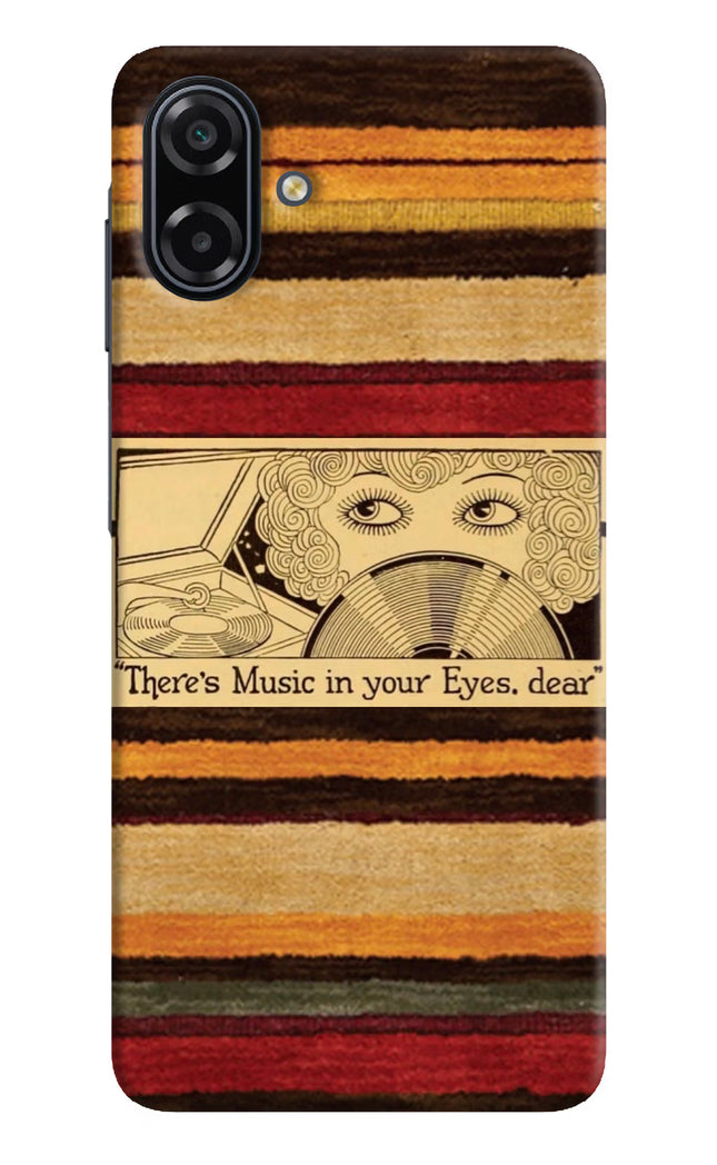 Vinyl Stripes Samsung A07 5G Hard Case Back Cover by Casekaro