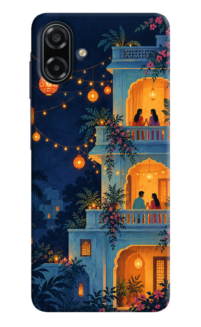 Balcony Glow Samsung A07 5G Hard Case Back Cover by Casekaro