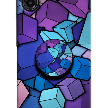 Cubic Abstract Samsung A07 5G Pop Case