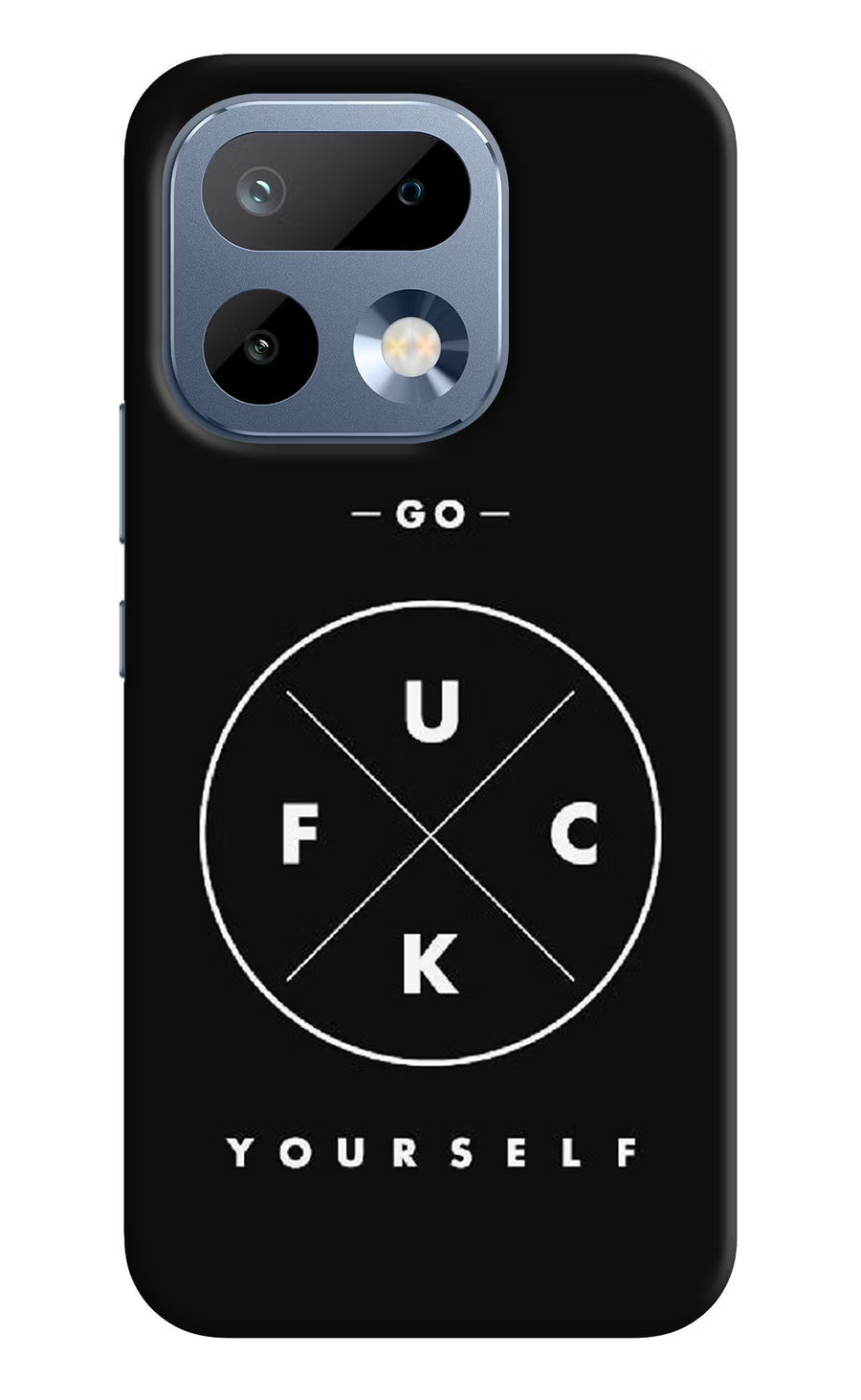 Go Fuck Yourself Realme 16 Pro 5G Back Cover, Hard case
