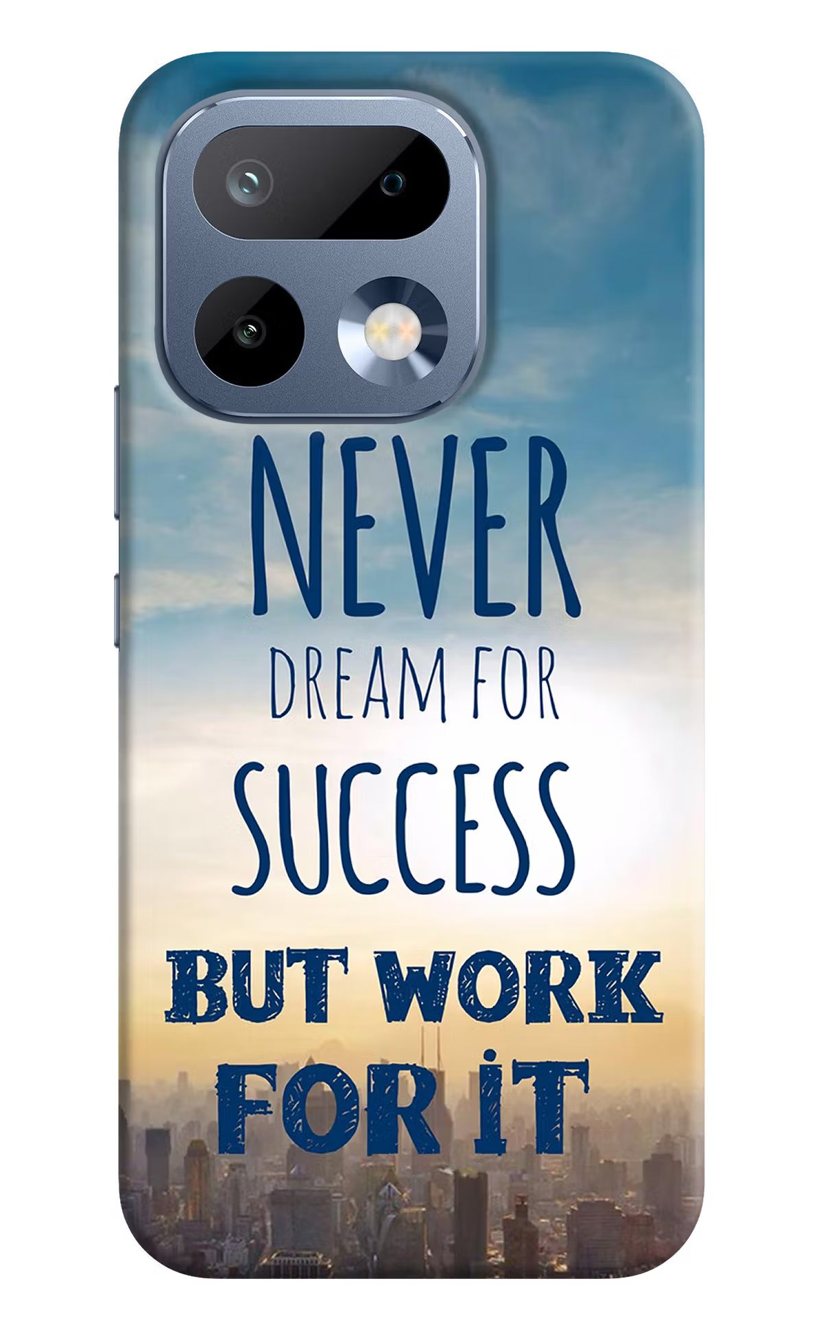 Never Dream For Success But Work For It Realme 16 Pro 5G Back Cover