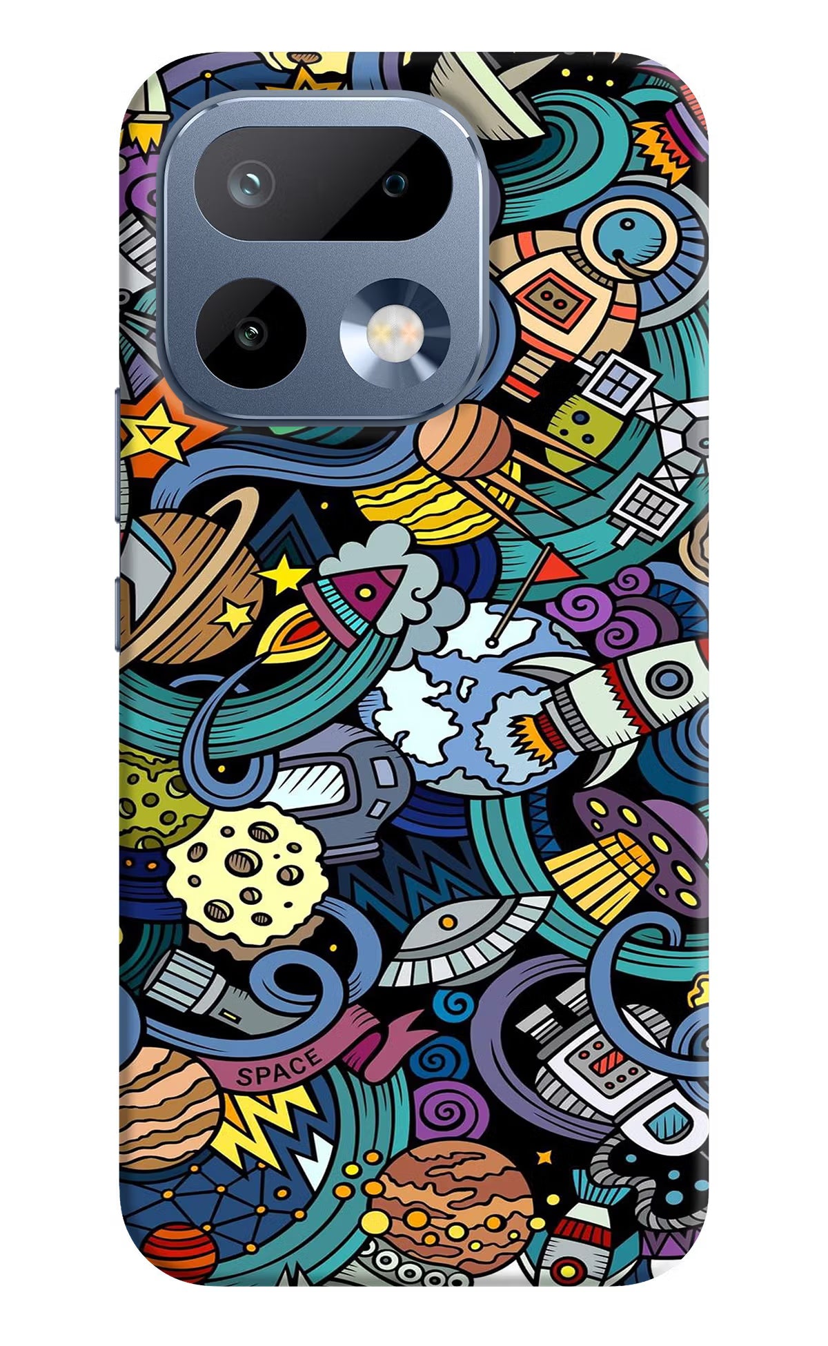 Space Abstract Realme 16 Pro 5G Back Cover
