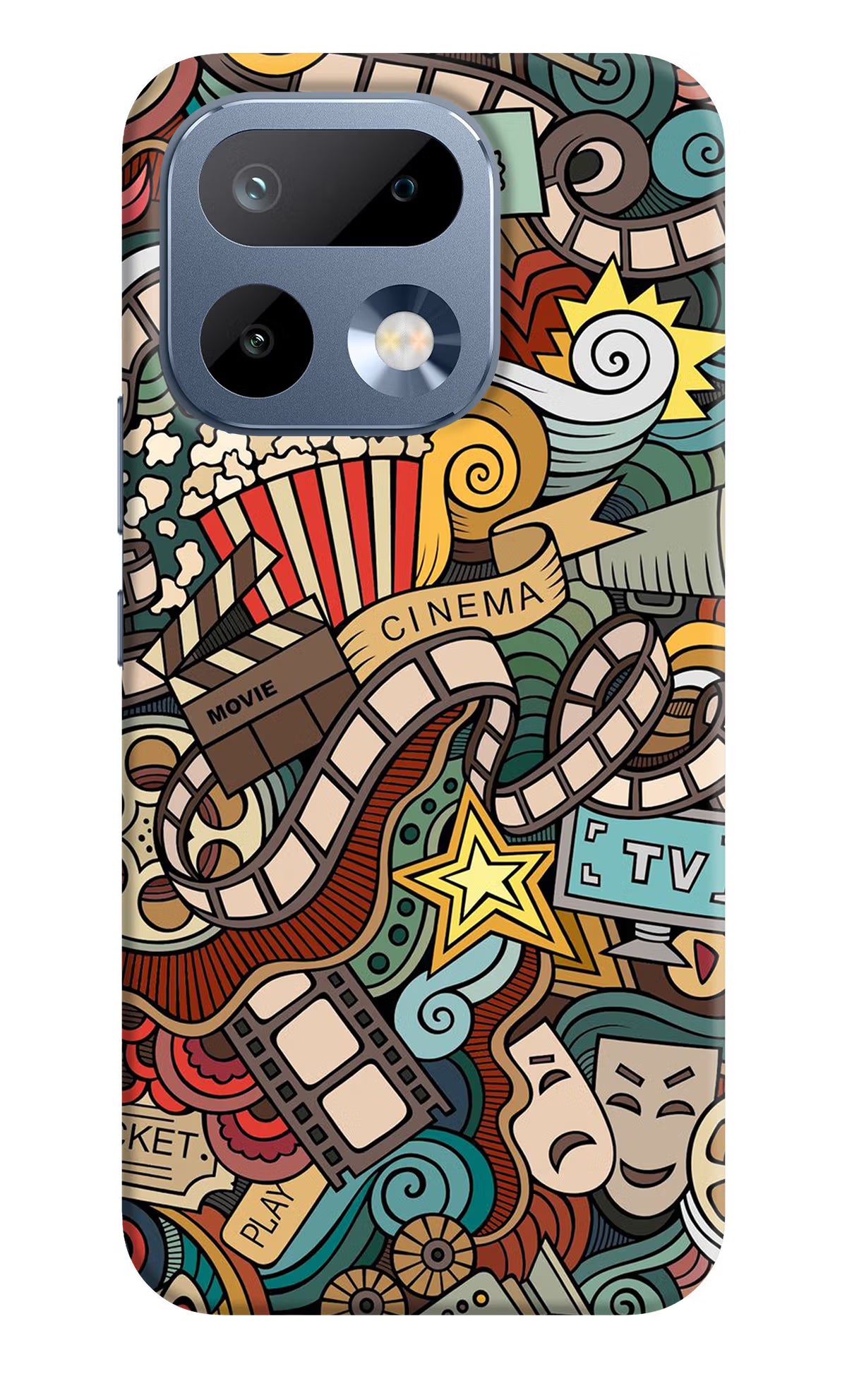 Cinema Abstract Realme 16 Pro 5G Back Cover