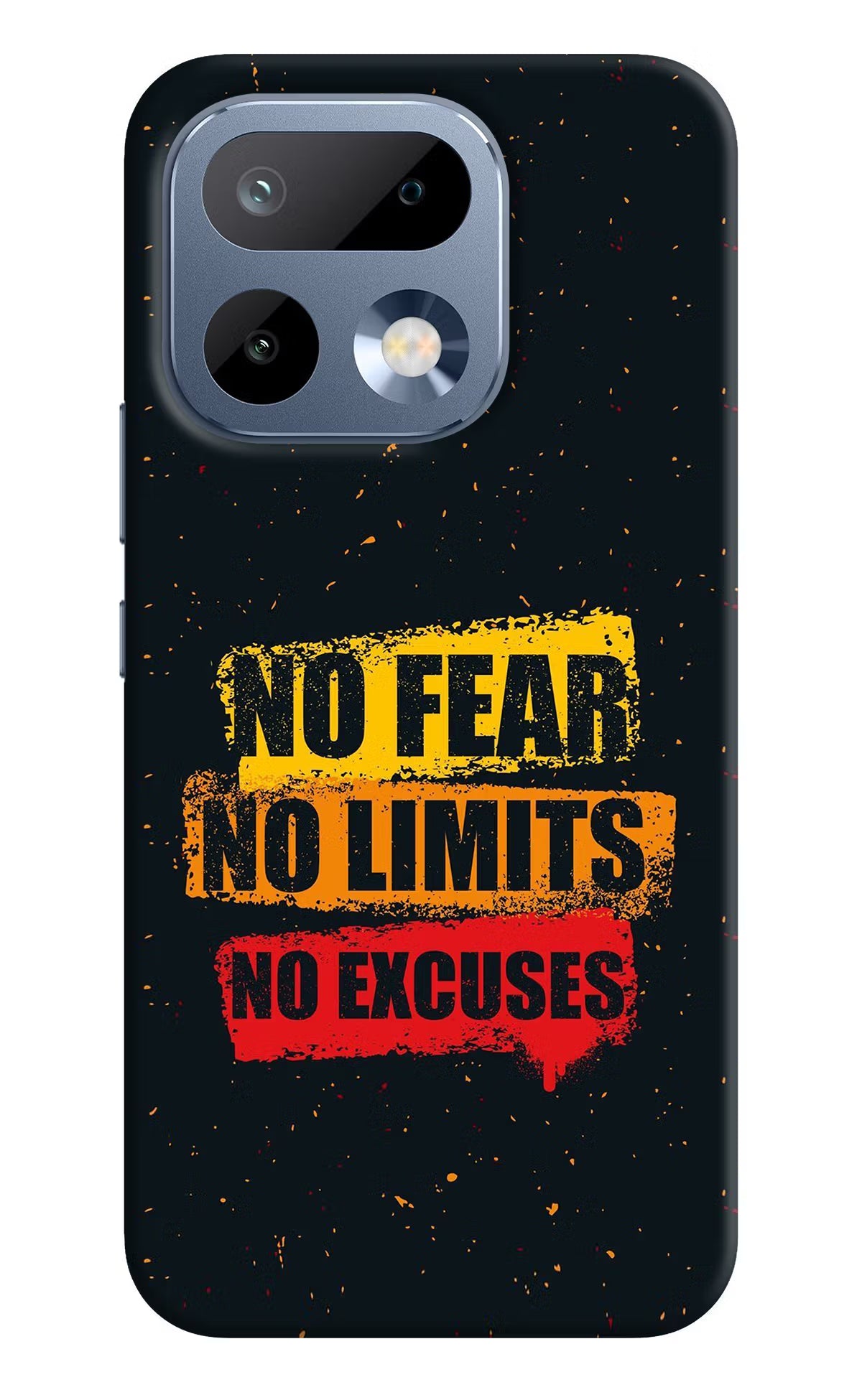 No Fear No Limits No Excuse Realme 16 Pro 5G Back Cover