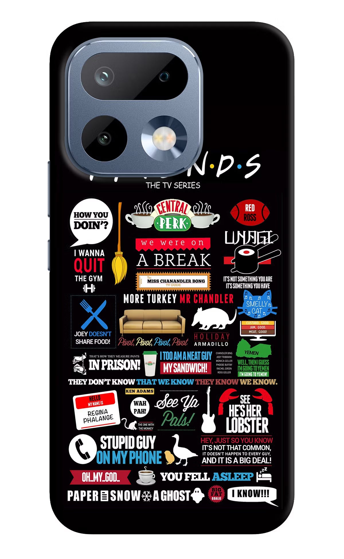 FRIENDS Realme 16 Pro 5G Back Cover