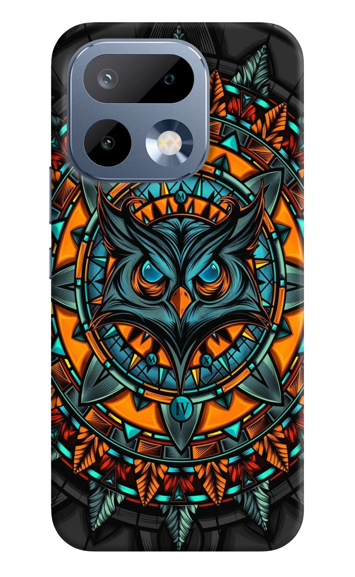 Angry Owl Art Realme 16 Pro 5G Back Cover