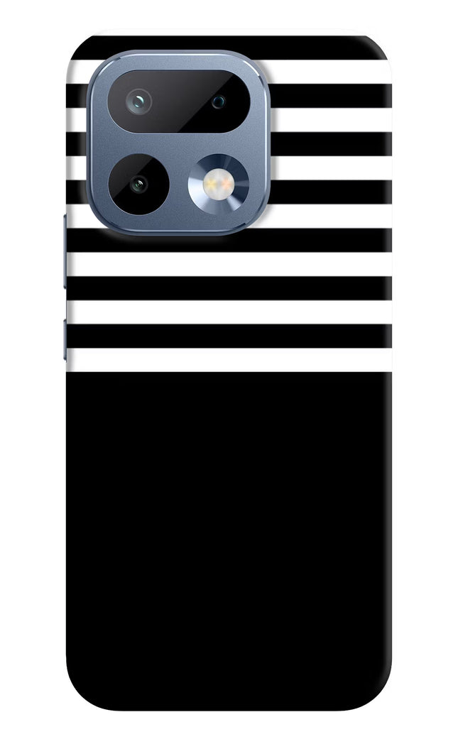 Black and White Print Realme 16 Pro 5G Back Cover