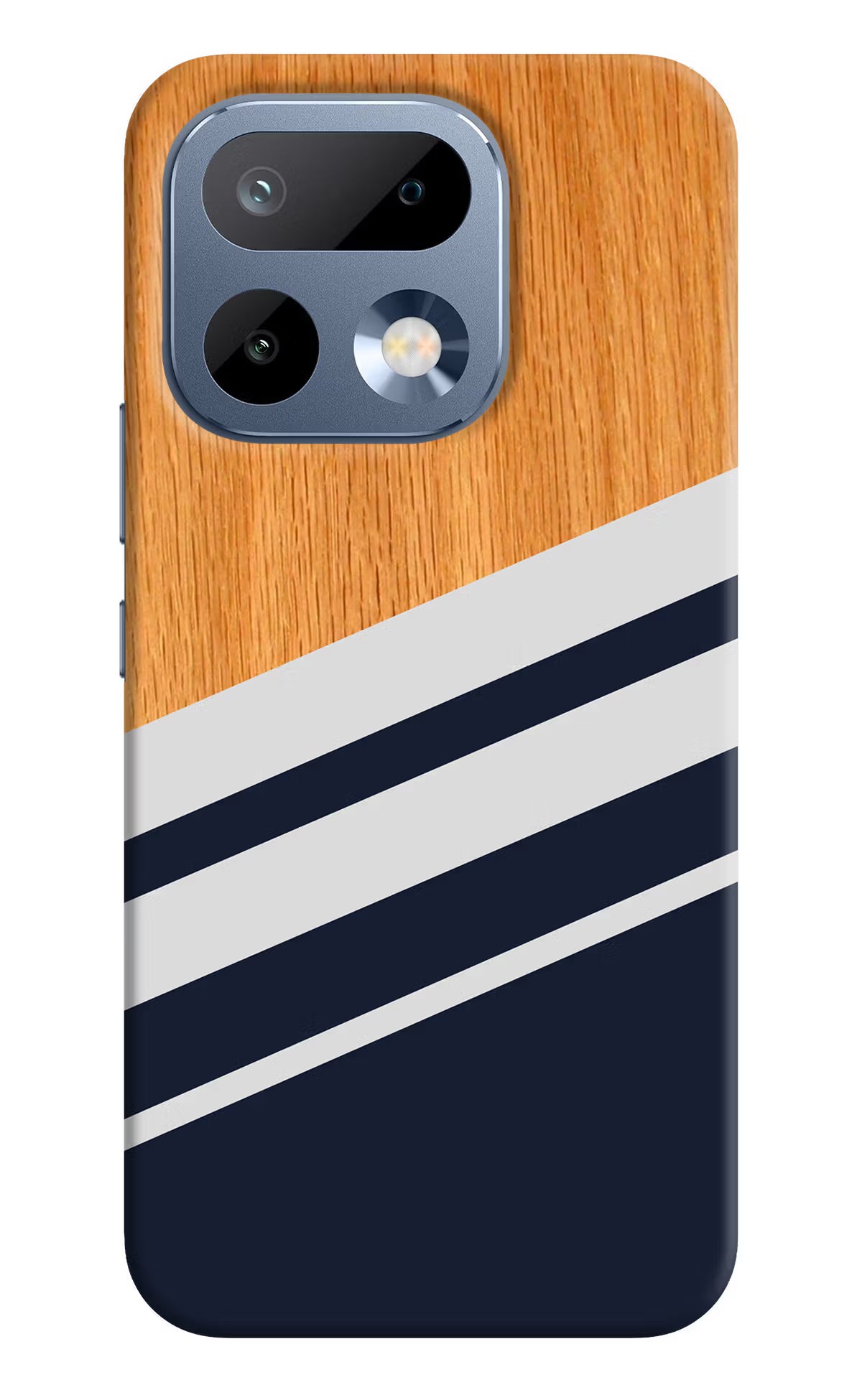Blue and white wooden Realme 16 Pro 5G Back Cover