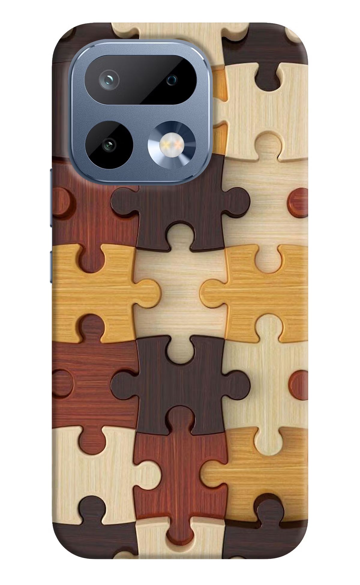 Wooden Puzzle Realme 16 Pro 5G Back Cover