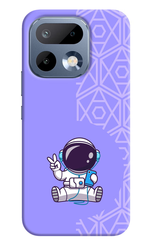 Cute Astronaut Chilling Realme 16 Pro 5G Back Cover