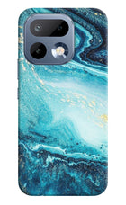 Blue Glitter Marble Realme 16 Pro 5G Back Cover