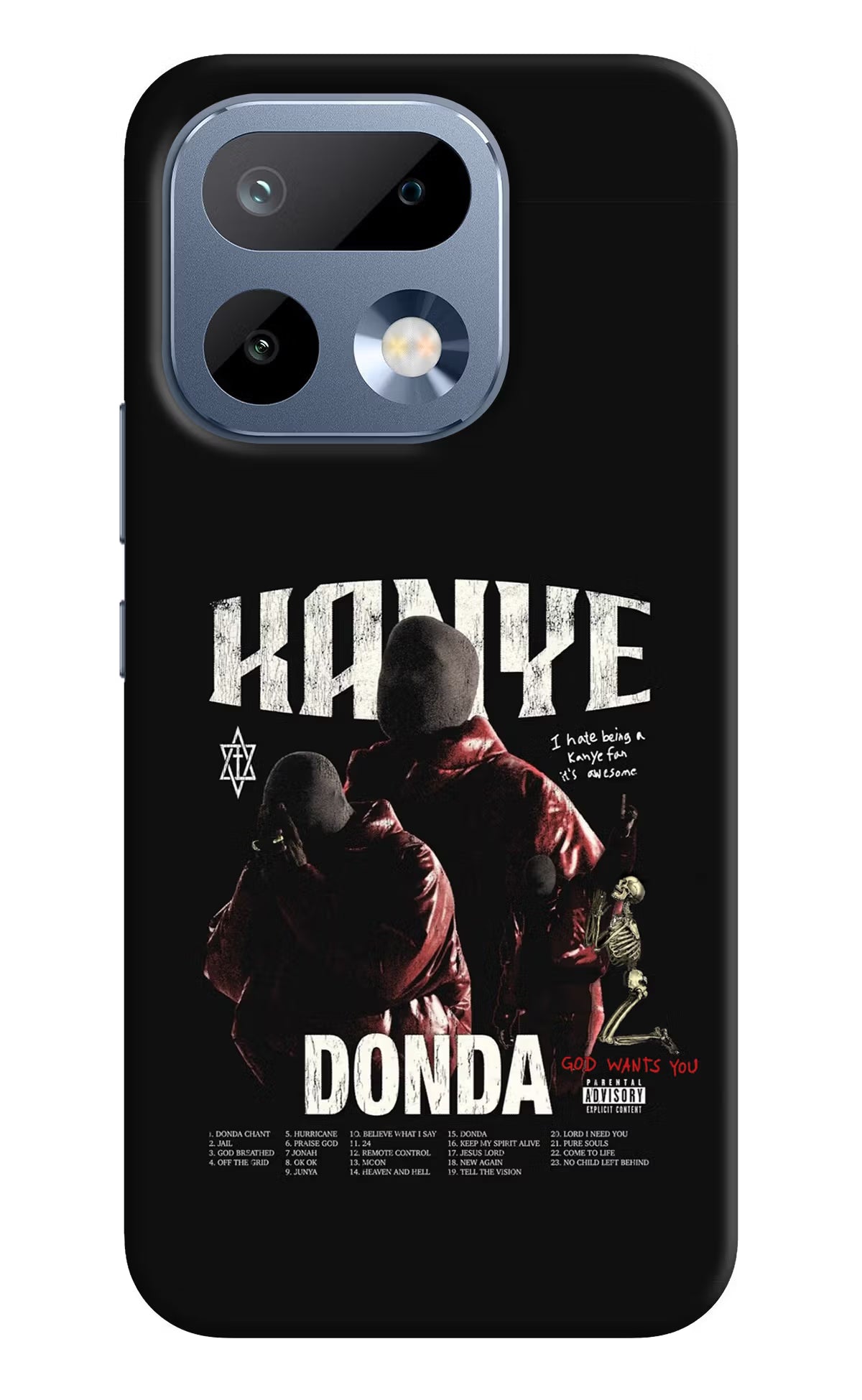 Donda Kanye West Realme 16 Pro 5G Back Cover