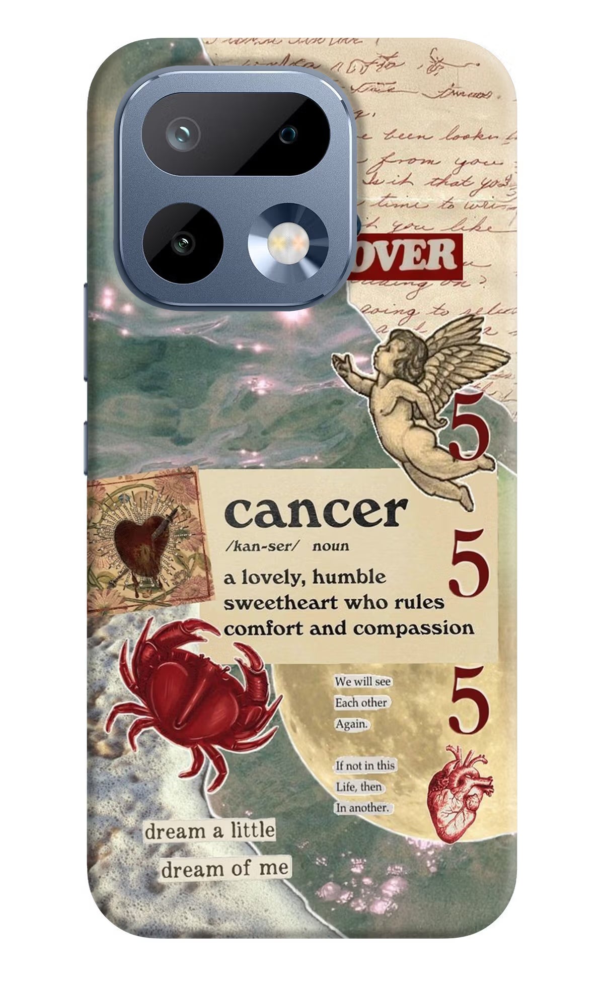 Cancer Zodiac Realme 16 Pro 5G Back Cover