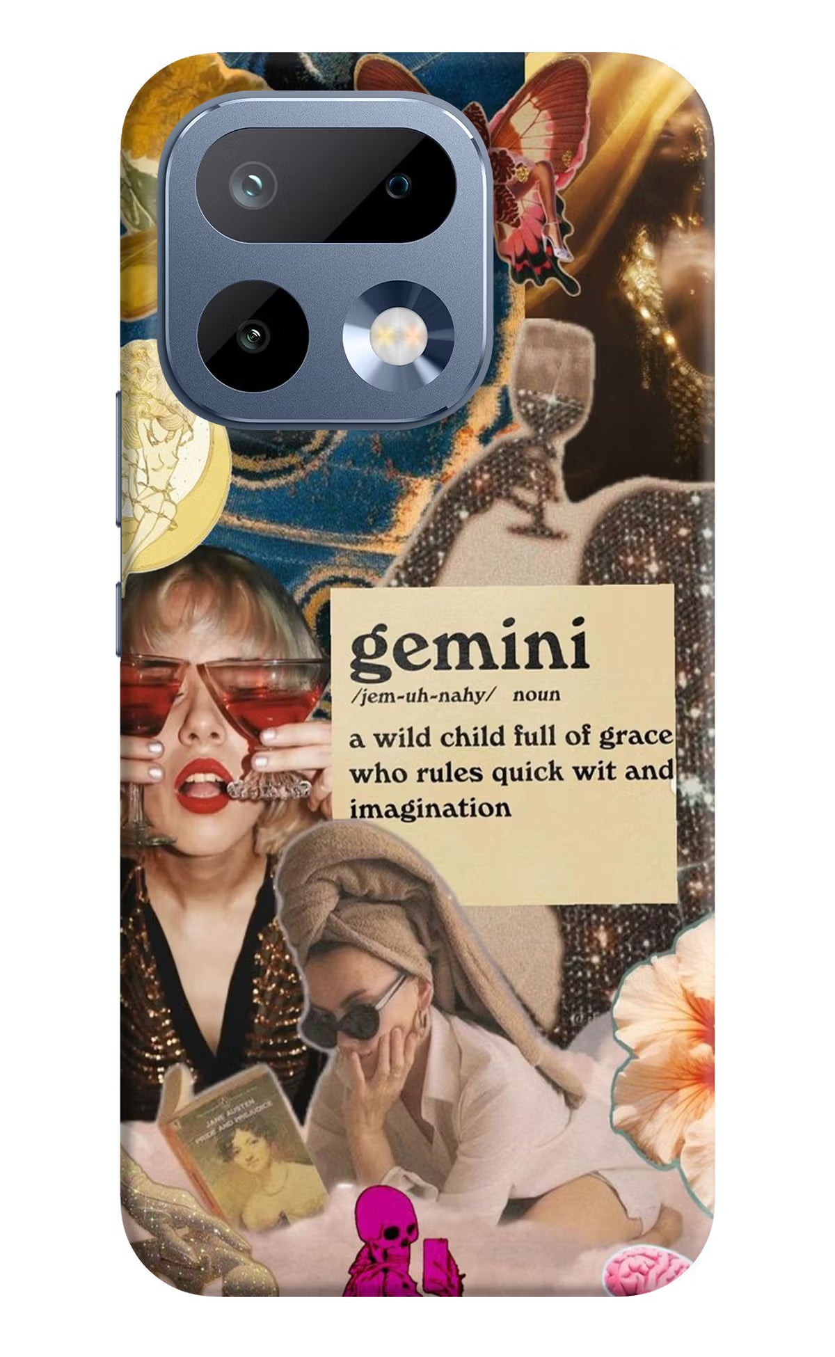 Gemini Zodiac Realme 16 Pro 5G Back Cover