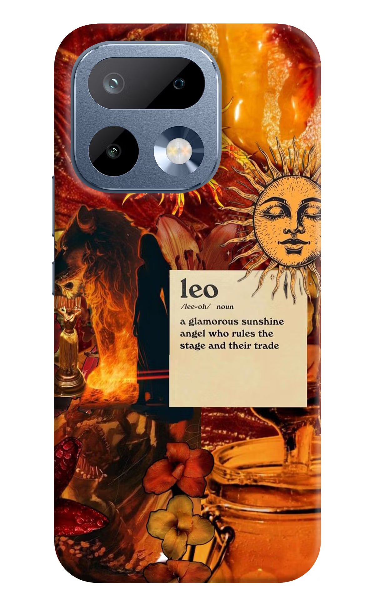 Leo Zodiac Realme 16 Pro 5G Back Cover